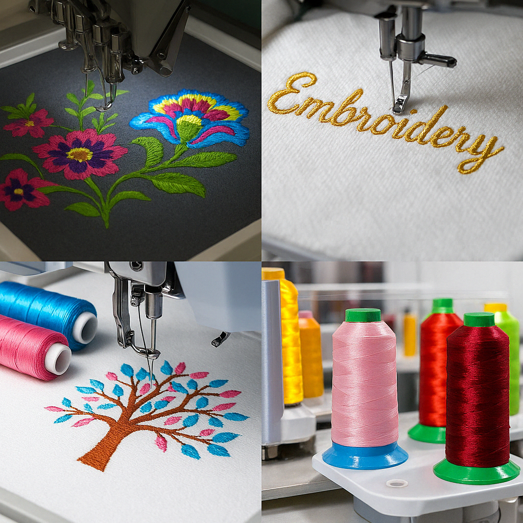 Custom embroidery digitizing